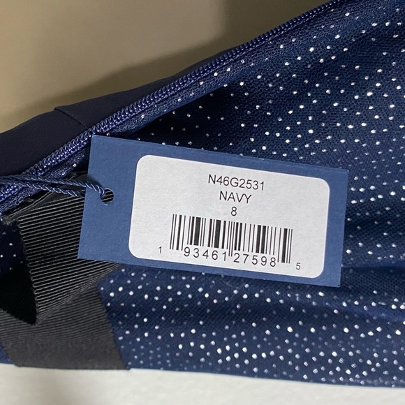 New Marchesa Strapless Appliqué Sequins Maxi Dress Gown Formal Prom Wedding - Picture 8 of 15